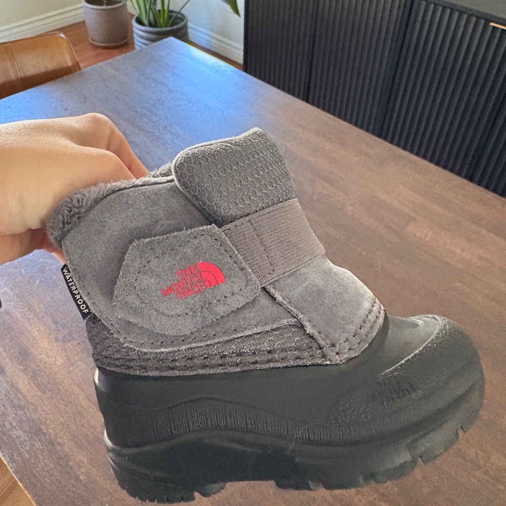 The North Face Gray Snow Boots